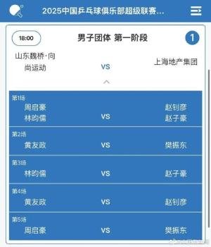 樊振東王楚欽無緣交手 今晚賽事安排揭曉