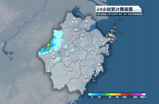 浙江部分高速因強降雨已限行 暴雨持續(xù)襲擊