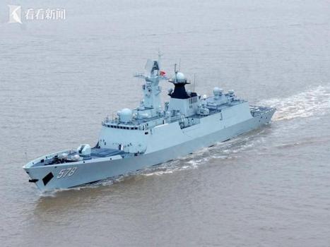 中國海軍打call方式太硬核霸氣十足