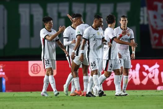 中超第6轮补赛：上海海港3-1河南队 五轮不败稳固次席