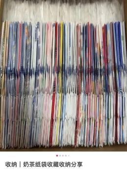 有人卖奶茶袋子赚了上千元 二手潮物受追捧