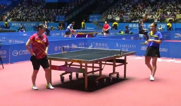 陈幸同晋级乒乓球女单八强 顺利战胜对手