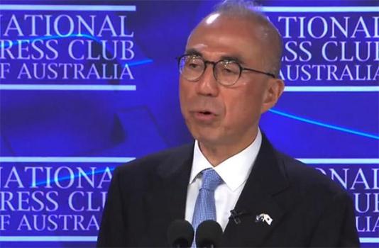 日本驻澳大使：愿意继续与中方对话，强调沟通重要性