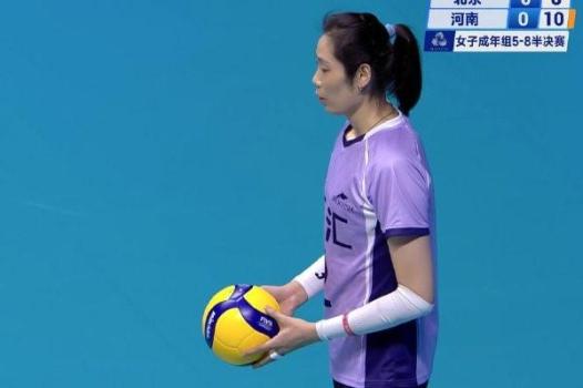 朱婷率河南女排3比2逆转北京女排 挺进五强创佳绩