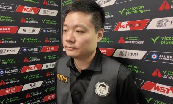 丁俊晖谈对阵特鲁姆普：没有更难的比赛了 世界第一的较量