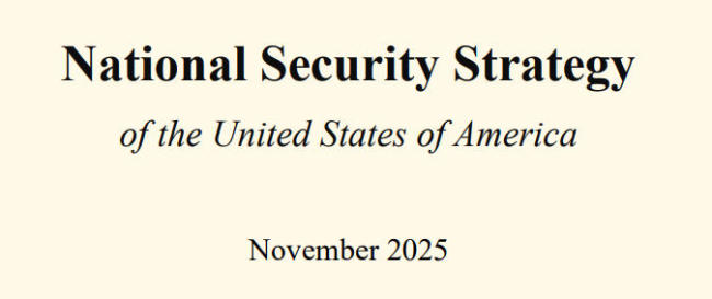 特朗普新国家安全战略考验美欧关系 欧洲盟友受冲击
