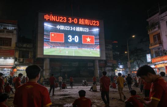 U23国足球员向球迷致歉 越南队遗憾止步四强