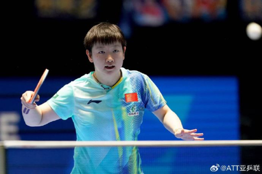 孙颖莎3:1金娜英赛后采访 逆转晋级显决心