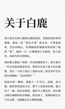 离职业内工作人员为白鹿发声 真诚温柔获赞