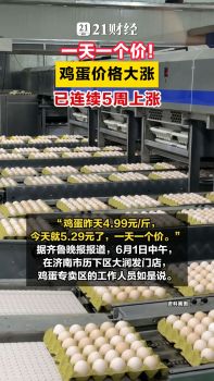 一天一個(gè)價(jià) 雞蛋價(jià)格大漲 淡季不淡創(chuàng)新高