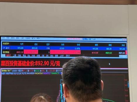 投資金條每克跌破900元 金價下探引購金熱