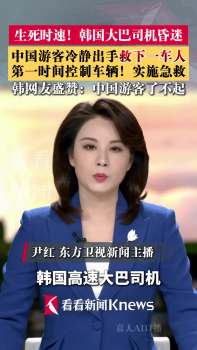 中国游客在韩国大巴上接力救下昏迷司机 教科书式救援获赞