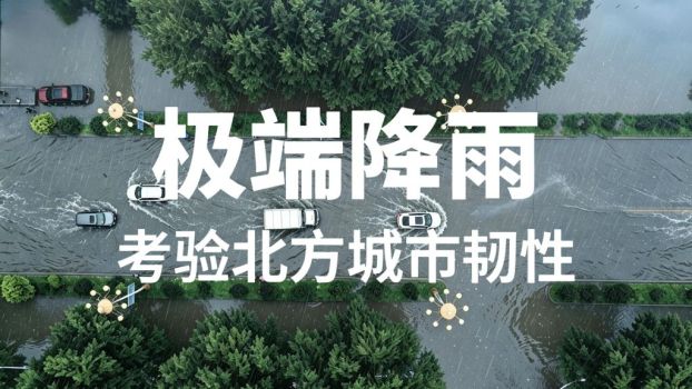 极端降雨考验北方城市韧性 防洪排涝面临挑战