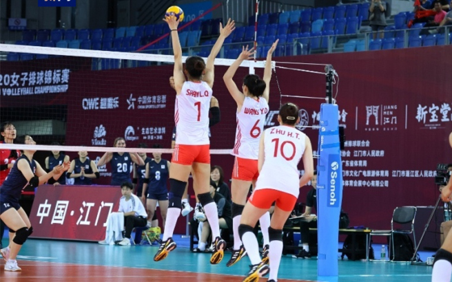 中国女排时隔八年重夺U20女排亚锦赛冠军