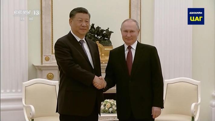 Хятад, Оросын төрийн тэргүүн нар уулзав