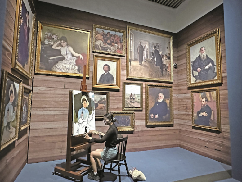 漫步国博 聆听中外文明交响