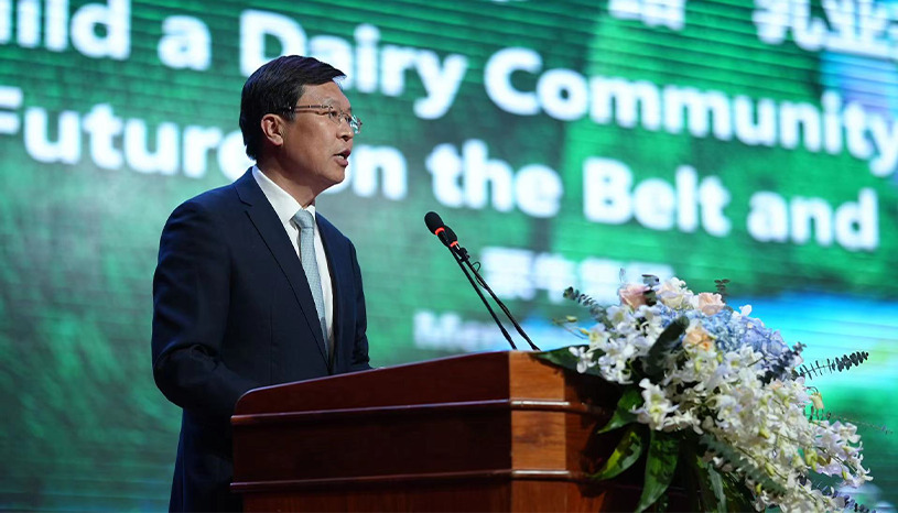 蒙牛李鹏程：“世界牛”跑出“加速度”，共建“一带一路”乳业共同体