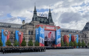 俄罗斯举行纪念卫国战争胜利79周年阅兵总彩排