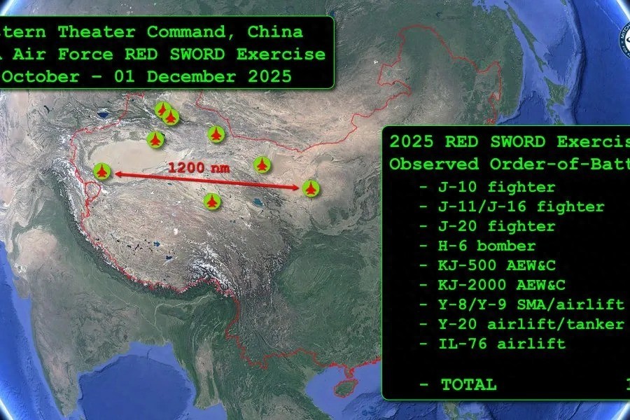 美媒惊呼：中国最大空战演习曝光