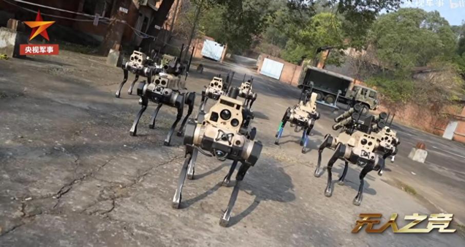 中国新一代机器狼群首次公开